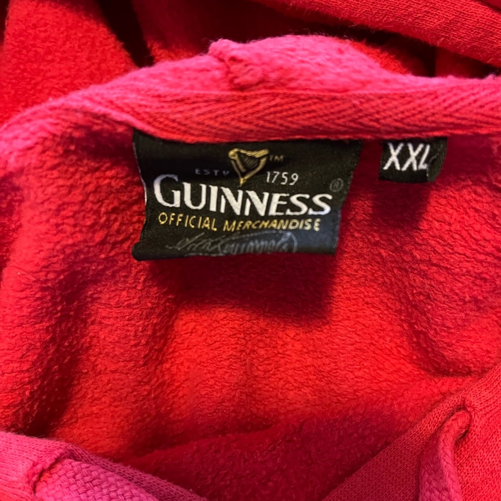 Guinness Hooded Sweatshirt - Picture 4 of 4